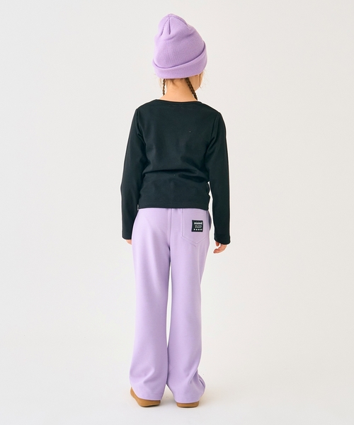minimal（ミニマル）の「楽らくフレアパンツ（その他パンツ・キッズ・ブラック/ピンク/ラベンダー/アイボリー・130cm/120cm/140cm/100cm/90cm/110cm）」の19枚目の写真