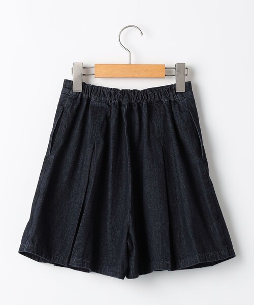 SHIPS（シップス）の「SHIPS KIDS:140～150cm /デニム プリーツ キュロット（デニムスカート・キッズ・ネイビー・150/140）」の9枚目の写真