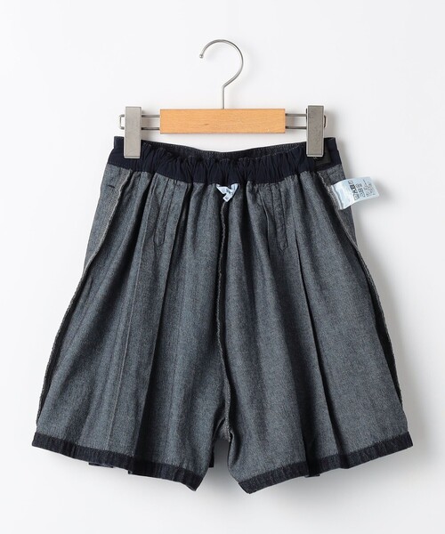 SHIPS（シップス）の「SHIPS KIDS:140～150cm /デニム プリーツ キュロット（デニムスカート・キッズ・ネイビー・150/140）」の11枚目の写真