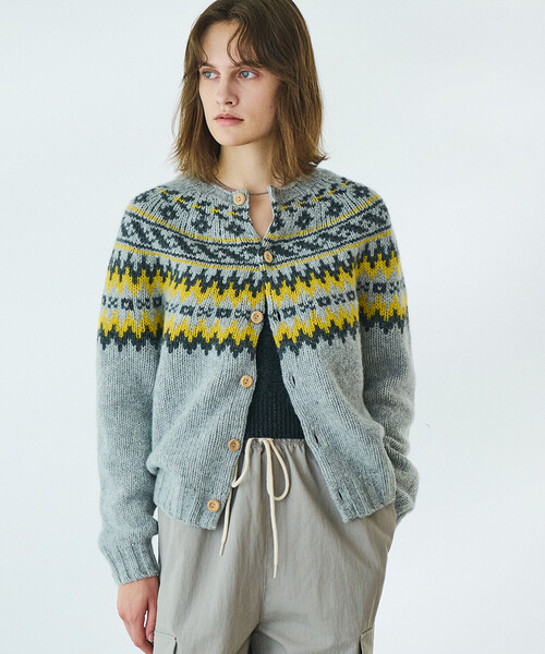 LE GLAZIK | Vネックニットベスト WOMEN（ベスト）｜LE GLAZIK