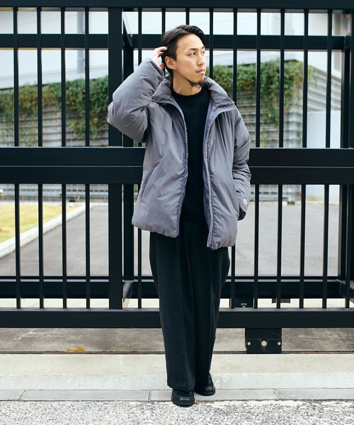 SHIPS（シップス）の「SHIPS: パデッド スタンドカラー ジャケット（その他アウター・メンズ・チャコールグレー/ナチュラル/ブラック・SMALL/MEDIUM/LARGE/X-LARGE）」の4枚目の写真