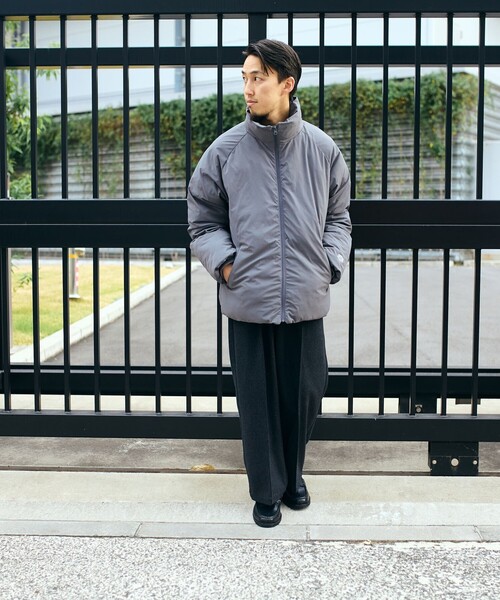 SHIPS（シップス）の「SHIPS: パデッド スタンドカラー ジャケット（その他アウター・メンズ・チャコールグレー/ナチュラル/ブラック・SMALL/MEDIUM/LARGE/X-LARGE）」の5枚目の写真