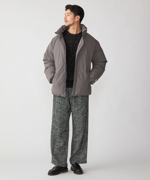 セール】【WEB限定】SHIPS: パデッド スタンドカラー ジャケット