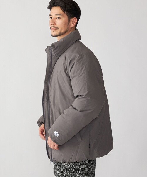 SHIPS（シップス）の「SHIPS: パデッド スタンドカラー ジャケット（その他アウター・メンズ・チャコールグレー/ナチュラル/ブラック・SMALL/MEDIUM/LARGE/X-LARGE）」の15枚目の写真