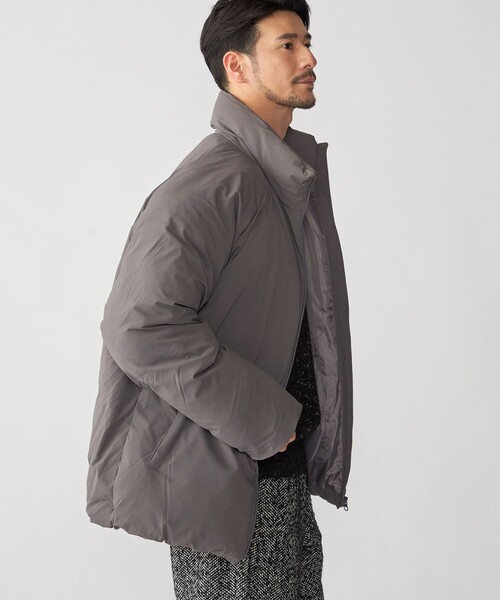 SHIPS（シップス）の「SHIPS: パデッド スタンドカラー ジャケット（その他アウター・メンズ・チャコールグレー/ナチュラル/ブラック・SMALL/MEDIUM/LARGE/X-LARGE）」の17枚目の写真