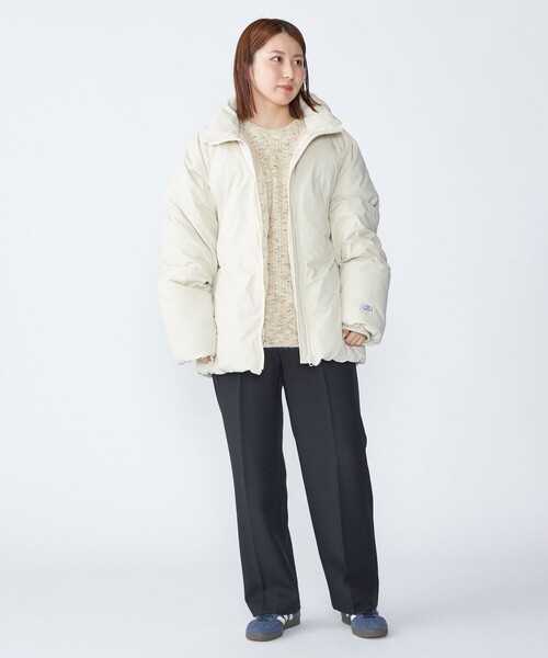 セール】SHIPS: パデッド スタンドカラー ジャケット（その他アウター