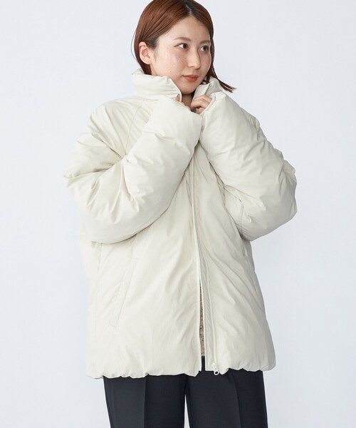 ジャケット・アウター s セール】SHIPS: パデッド スタンドカラー ジャケット（その他アウター