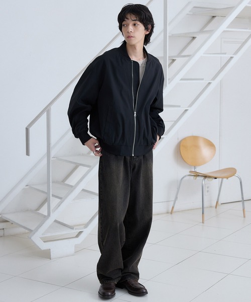 撥水>ナイロンストレッチオーバーサイズMA-1 MONO-MART│MONO-MART 撥水>ナイロンストレッチオーバーサイズMA-1 MONO-MART│MONO-MART