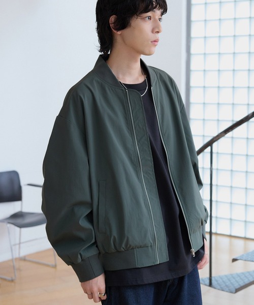 【完売品】VICTIM&CO. リモンタナイロンMA-1 サイズ2 ブラック VICTIM] LIMONTA MA-1 JACKET | OPENING ACT