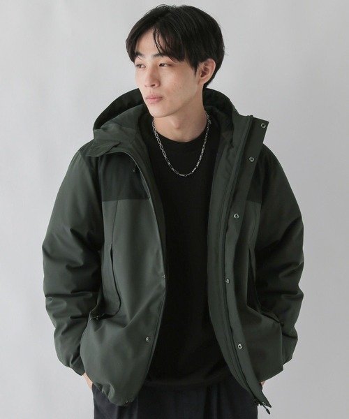 黒 ダウンジャケット パッチワーク風 セール】GUARDTECH ダウン/492784（ダウンジャケット/コート）｜GLOBAL