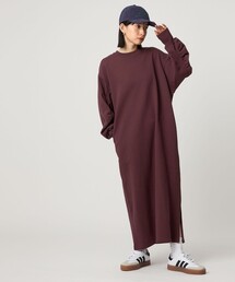 CITEN | <CITEN>ソデギャザースウェットワンピース(ワンピース)