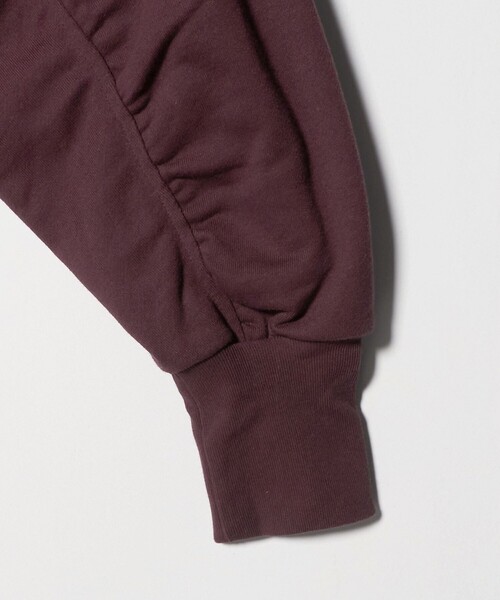 CITEN（シテン）の「<CITEN>ソデギャザースウェットワンピース（ワンピース・レディース・ライトグレー/ブラック/ダークブラウン・S/M）」の8枚目の写真