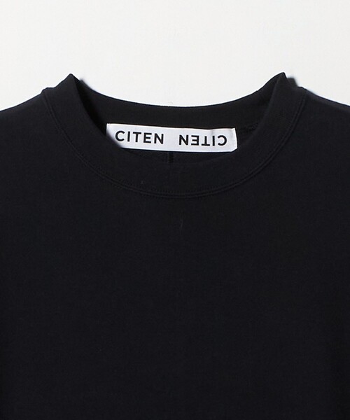 CITEN（シテン）の「<CITEN>ソデギャザースウェットワンピース（ワンピース・レディース・ライトグレー/ブラック/ダークブラウン・S/M）」の14枚目の写真