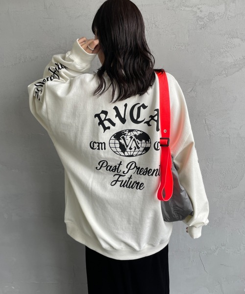 RVCA（ルーカ）の「【WEB限定】[RVCA/ルーカ] VA WORLD WIDE バックプリントスウェット【追加】（スウェット・レディース・キャメル/オフホワイト/ブラック・M/L/XL）」の19枚目の写真