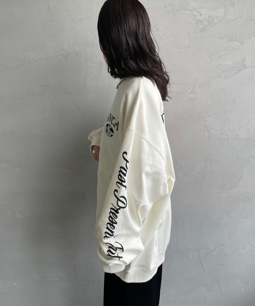 RVCA（ルーカ）の「【WEB限定】[RVCA/ルーカ] VA WORLD WIDE バックプリントスウェット【追加】（スウェット・レディース・キャメル/オフホワイト/ブラック・M/L/XL）」の17枚目の写真