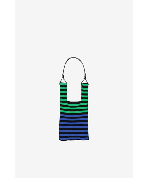 LASTFRAME(ラストフレーム)の「MULTI STRIPE MARKET BAG SMALL(ショルダーバッグ・レディース・ブルー系その他・SMALL)」の2枚目の写真