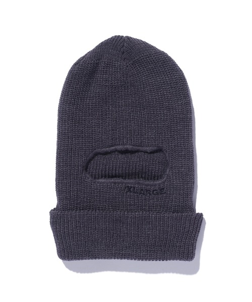 XLARGE（エクストララージ）の「2WAY BALACLAVA（ニットキャップ/ビーニー・メンズ・チャコール/バーガンディー/ブラック・ONE SIZE）」の3枚目の写真