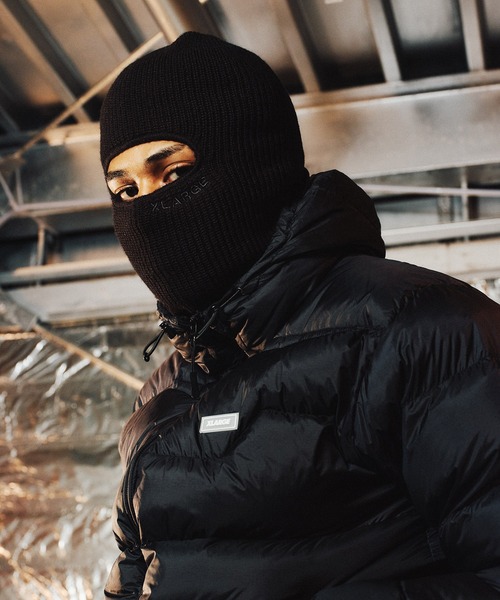 XLARGE（エクストララージ）の「2WAY BALACLAVA（ニットキャップ/ビーニー・メンズ・チャコール/バーガンディー/ブラック・ONE SIZE）」の2枚目の写真