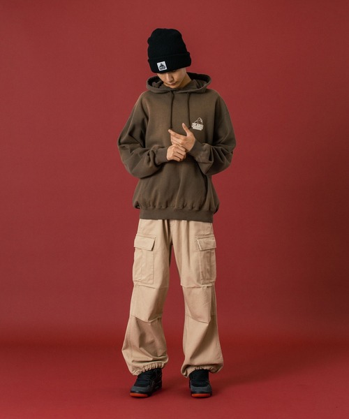 XLARGE（エクストララージ）の「2WAY BALACLAVA（ニットキャップ/ビーニー・メンズ・チャコール/バーガンディー/ブラック・ONE SIZE）」の5枚目の写真