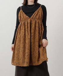 en CAnAF（エンカナフ）の「シアー ジャガード キャミソール チュニック（キャミソール）」