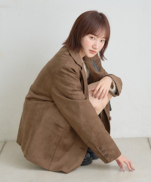 mline]BIGスウェード ジャケット