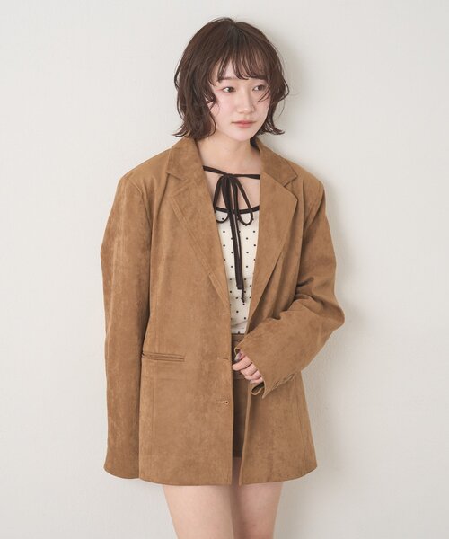 mline]BIGスウェード ジャケット