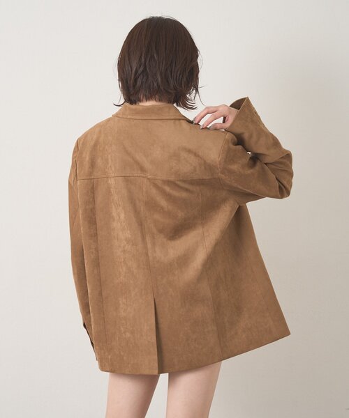 セール】[mline]BIGスウェード ジャケット（テーラードジャケット