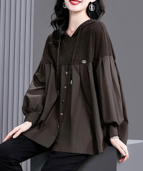 Bicolor simple pullover parka — двухцветная толстовка‑парка