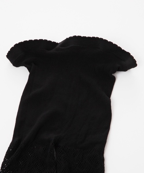 Heather(ヘザー)の「レースタイツ 602812(タイツ/ストッキング・レディース・アイボリー/ブラック・ONE SIZE)」の7枚目の写真