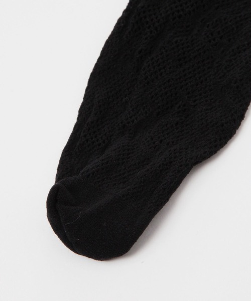 Heather(ヘザー)の「レースタイツ 602812(タイツ/ストッキング・レディース・アイボリー/ブラック・ONE SIZE)」の8枚目の写真