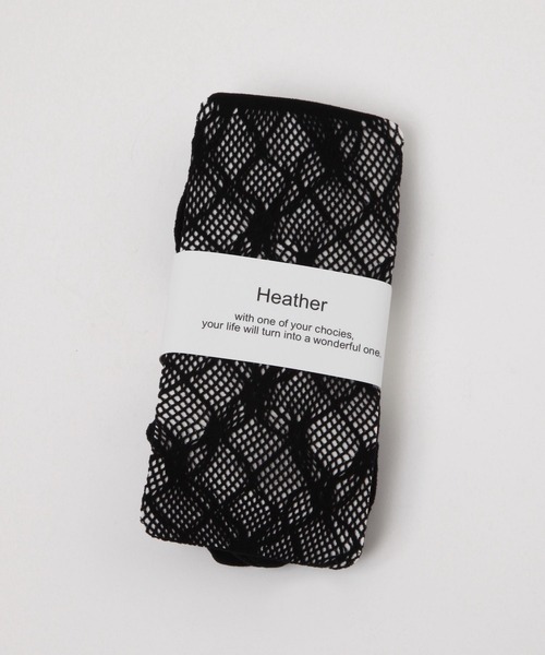 Heather(ヘザー)の「レースタイツ 602812(タイツ/ストッキング・レディース・アイボリー/ブラック・ONE SIZE)」の10枚目の写真