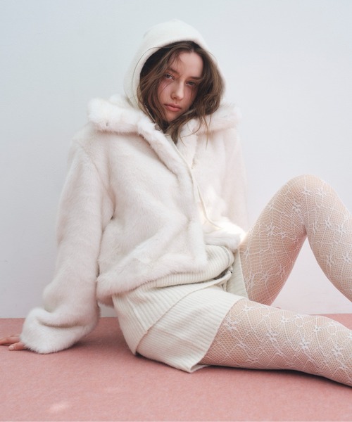 Heather(ヘザー)の「レースタイツ 602812(タイツ/ストッキング・レディース・アイボリー/ブラック・ONE SIZE)」の20枚目の写真