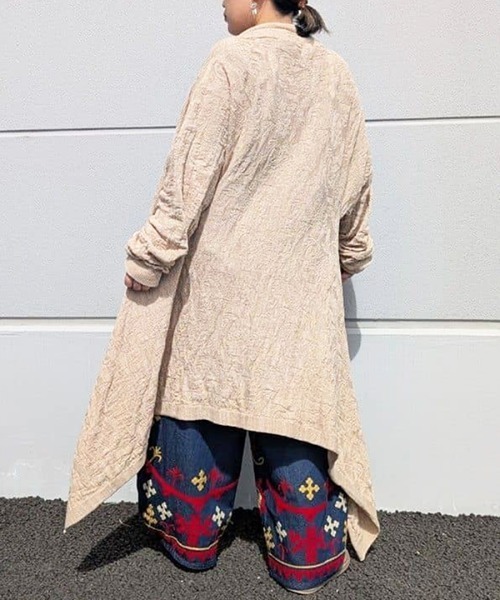 チャイハネ(チャイハネ)の「【チャイハネ】カチデナ刺繍MEN'Sデニムバルーンパンツ(デニムパンツ・メンズ・ブルー/ブラック・FREE)」の9枚目の写真