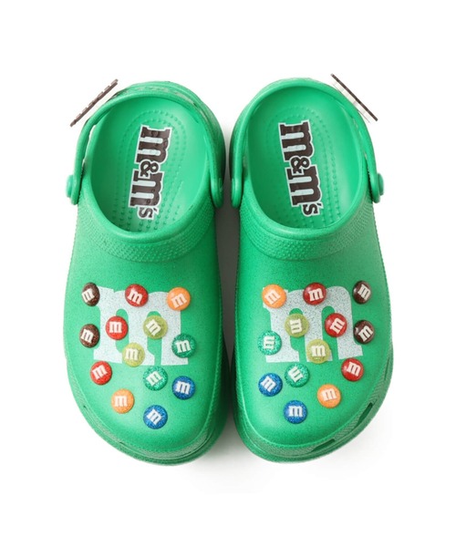 crocs(クロックス)の「crocs M&Ms Crocs Bae Clog / クロックス エムアンドエムズ クロックス ベイ クロッグ(サンダル・レディース・グリーン・24.0cm/23.0cm/22.0cm/25.0cm)」の6枚目の写真