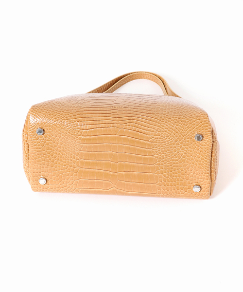 VERMEIL par iena（ヴェルメイユパーイエナ）の「THEMOIRE テモワール Bag EUDORA（ショルダーバッグ・レディース・ベージュ/ブラック・FREE）」の8枚目の写真