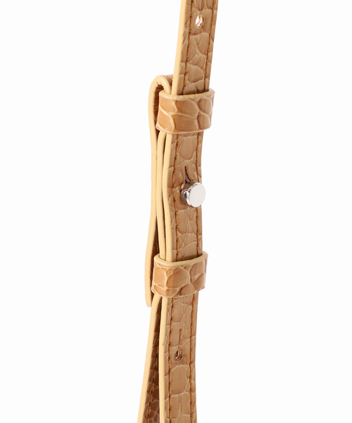 VERMEIL par iena（ヴェルメイユパーイエナ）の「THEMOIRE テモワール Bag EUDORA（ショルダーバッグ・レディース・ベージュ/ブラック・FREE）」の14枚目の写真