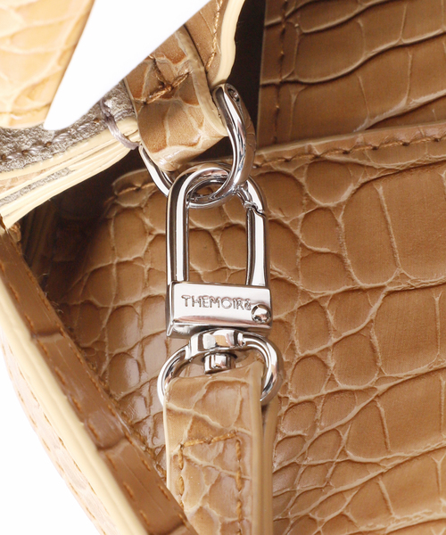 VERMEIL par iena（ヴェルメイユパーイエナ）の「THEMOIRE テモワール Bag EUDORA（ショルダーバッグ・レディース・ベージュ/ブラック・FREE）」の16枚目の写真