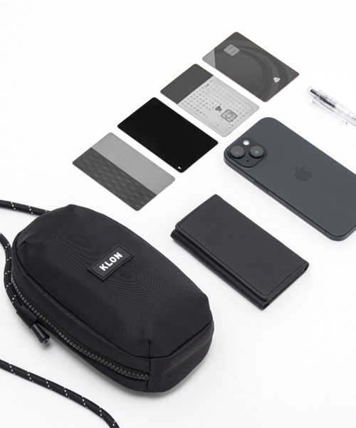 KLON（クローン）の「KLON BEANS MULTI SHOULDER POUCH（ショルダーバッグ・レディース・ブラック・FREE）」の8枚目の写真