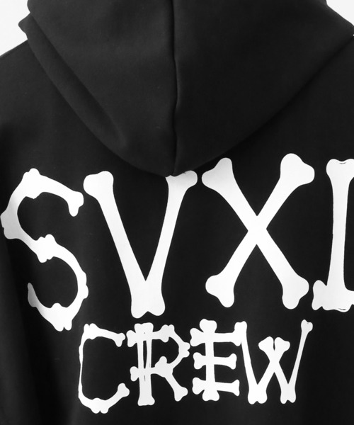 minsobi（ミンソビ）の「アームボーンロゴフーディー（パーカー・メンズ・ブラック・FREE）」の6枚目の写真