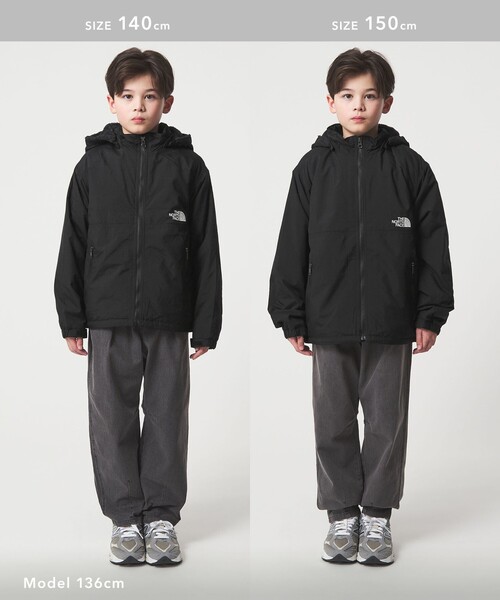 12/15終了THE NORTH FACE キッズコンパクトノマドジャケット新品 THE NORTH FACE ノースフェイス 裏ボア グランドコンパクト ノマド