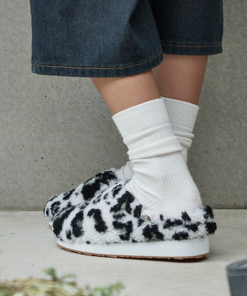THE NORTH FACE（ザノースフェイス）の「日本未発売 THE NORTH FACE/ザ・ノースフェイス MULE FLEECE ふわふわボアフリース ミュール（スリッポン・レディース・ブラウン/オリーブ/レオパード・23/24）」の22枚目の写真