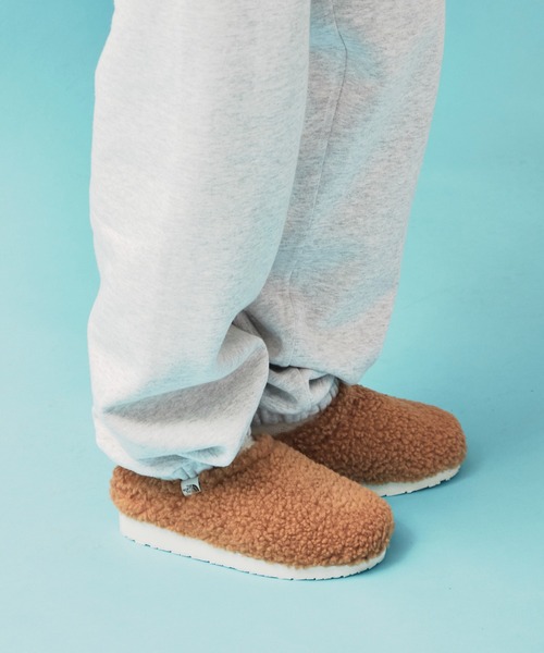 THE NORTH FACE（ザノースフェイス）の「日本未発売 THE NORTH FACE/ザ・ノースフェイス MULE FLEECE ふわふわボアフリース ミュール（スリッポン・レディース・ブラウン/オリーブ/レオパード・23/24）」の20枚目の写真