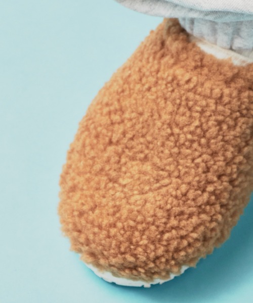 THE NORTH FACE（ザノースフェイス）の「日本未発売 THE NORTH FACE/ザ・ノースフェイス MULE FLEECE ふわふわボアフリース ミュール（スリッポン・レディース・ブラウン/オリーブ/レオパード・23/24）」の14枚目の写真