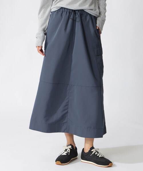 ECOALF(エコアルフ)の「KANO スカート / KANO SKIRT WOMAN(スカート・レディース・ダークネイビー/ブラック・XS/S)」の4枚目の写真