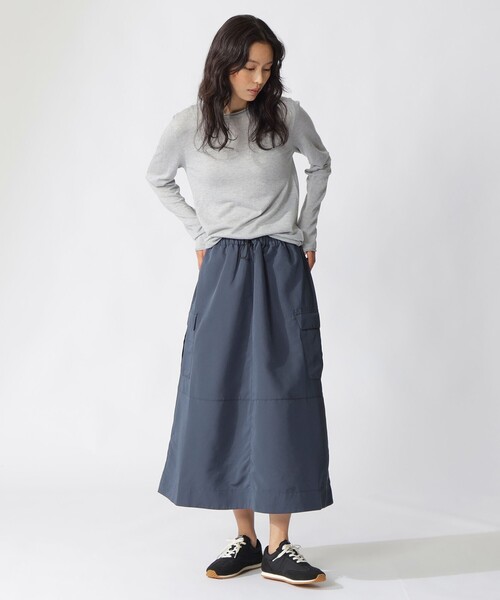 ECOALF(エコアルフ)の「KANO スカート / KANO SKIRT WOMAN(スカート・レディース・ダークネイビー/ブラック・XS/S)」の7枚目の写真