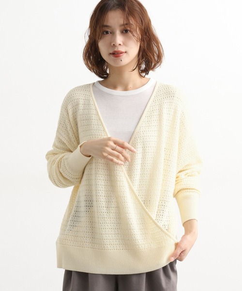 【silent and】ニットカーディガン niko and… カーディガン 畦編みZIPニットカーディガン メンズ