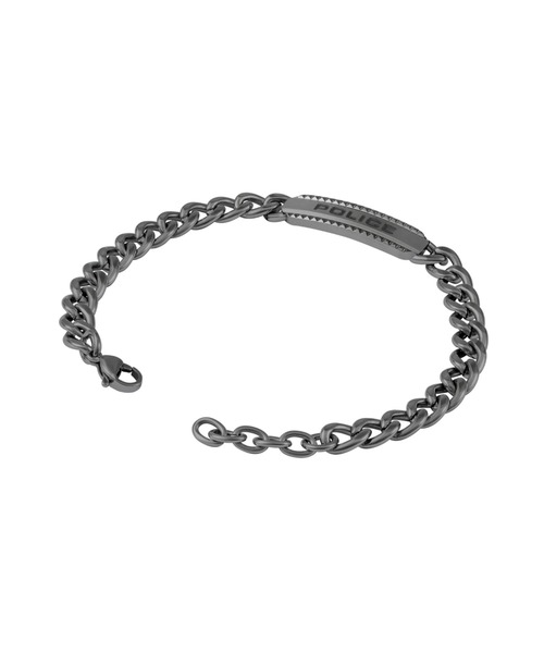 POLICE（ポリス）の「【POLICE】ポリス BARON ブレスレット（ブレスレット・メンズ・ブラック/シルバー/ゴールド・FREE）」の5枚目の写真