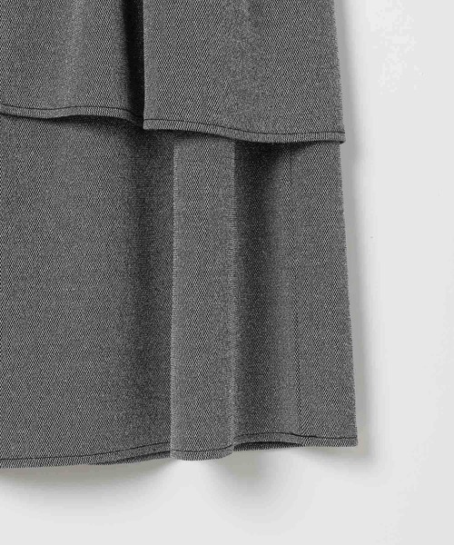 LEPSIM（レプシィム）の「ラメティアードスカート　600233（スカート・レディース・グレー/ブラック・FREE）」の18枚目の写真