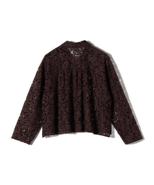SHIPS(シップス)の「〈手洗い可能〉レース シャツ 羽織 2(シャツ/ブラウス・レディース・ブラウン・ONE SIZE)」の11枚目の写真