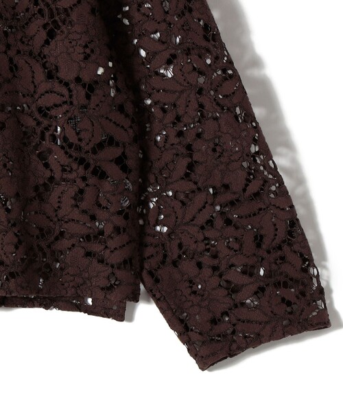 SHIPS(シップス)の「〈手洗い可能〉レース シャツ 羽織 2(シャツ/ブラウス・レディース・ブラウン・ONE SIZE)」の13枚目の写真